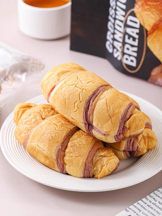 皇宝石法式可颂夹心面包巧克力味225g 商品图2