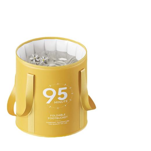 【一体设计，滴水不漏！】可折叠泡脚袋高深过小腿家用便携式足浴洗脚盆保温泡脚桶恒温 商品图4