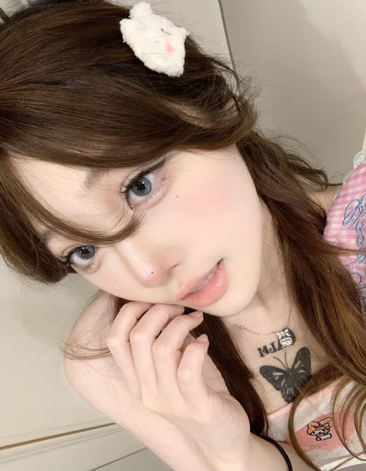 Lillilly旗下 ·LL-48碎金白桃&LL-49藻蓝蛋白 14.2mm白狮参考着色中小直径 ｜日抛10片装 商品图12