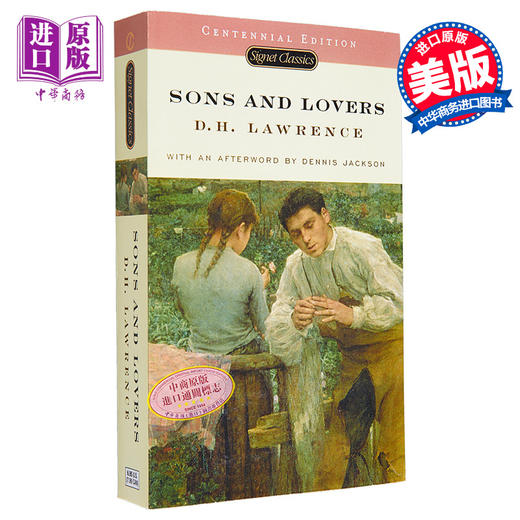 预售 【中商原版】罗伦斯：儿子与情人 英文原版 经典文学Sons and Lovers D. H. Lawrence Signet 商品图0