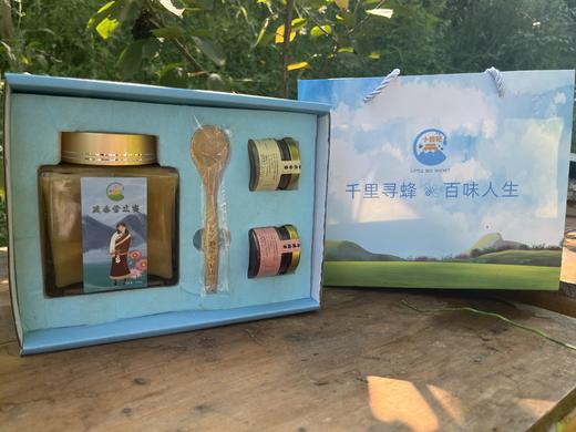 《10级-周承伟代言》 小蜂桶 藏香雪花蜜 礼盒装蜂蜜 商品图5