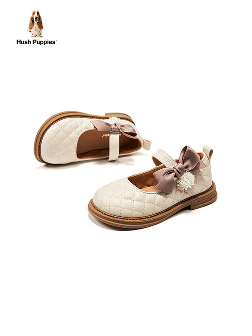 暇步士儿童高跟蝴蝶结公主鞋 商品图4