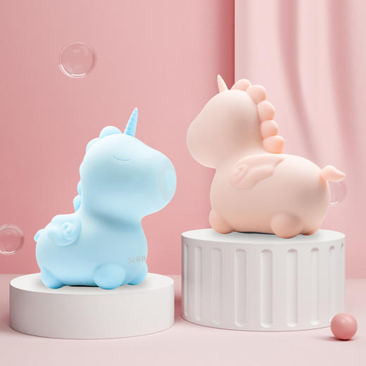 可爱独角兽豆豆拍打挑逗强震撩拨C点玩具女用不入体糕潮玩具 商品图7