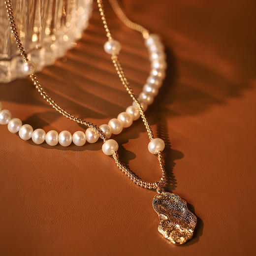 Manreya玛芮雅“晨曦”淡水珍珠双层项链 商品图7