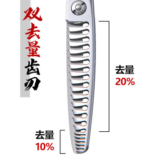 专业美发工具男士6寸渐变牙剪 商品图3