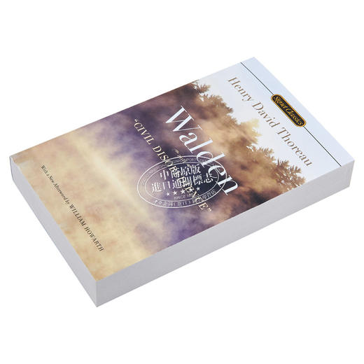 【中商原版】瓦尔登湖 英文原版 Signet Classics: Walden and Civil Disobedience (150th Anniversary) 商品图1