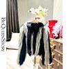 BeQueenStory【银河序曲】轻奢重工名媛风狐狸毛皮草外套女2023秋冬 商品缩略图0