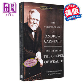 【中商原版】Autobiography of Andrew Carnegie 安德鲁卡内基自传英文原版