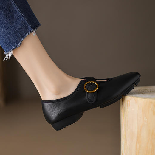 复古原宿风，平底奶奶鞋单鞋RGZ-3511 商品图10