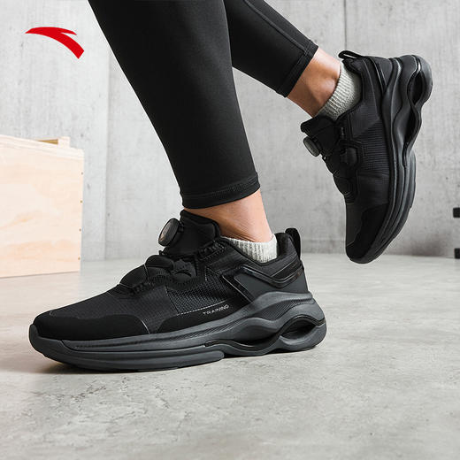 【39断码】安踏训练鞋男2023秋季新款旋钮缓震软底综训健身运动鞋112347720【库存有限，如无货将做退款，介意慎拍！】 商品图2