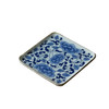 茶香记 陶泥描银青花 缠枝牡丹四方杯托 简雅实用 点心盘 杯垫 商品缩略图3