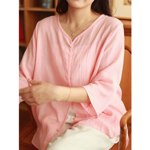 【线上专属】阔腿裤（22809102-凝脂） 商品图1