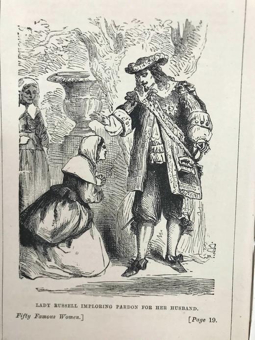 约19世纪后期 五十位著名女性 配多幅木版画插图 漆布精装36开 商品图7