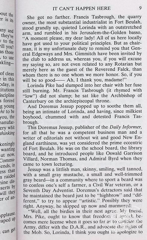 【中商原版】辛克莱·刘易斯：不会发生在这里英文原版 商品图7