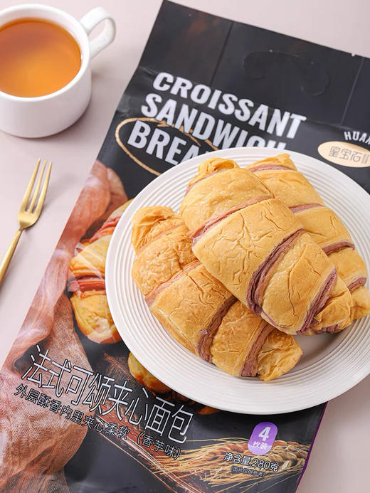 皇宝石法式可颂夹心面包巧克力味225g 商品图5