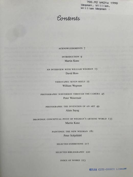 美国现代艺术家魏格曼作品集 约百幅插图 平装16开 商品图5
