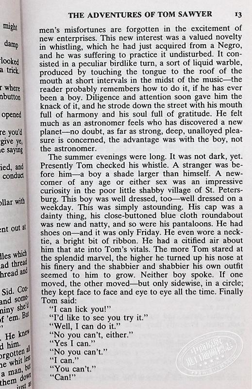 【中商原版】汤姆索亚历险记&哈克贝利·费恩历险记 英文原版 The Adventures of Tom Sawyer & Adventures of Huckleberry Finn 马克·吐温 商品图6