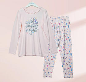 【印花独角兽莫代尔】SCHIESSER舒雅童女童莫代尔印花睡衣家居服套装3F/20268H