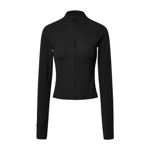 哈瓦塔新款罗纹紧身外套时尚百搭H320150 商品图5