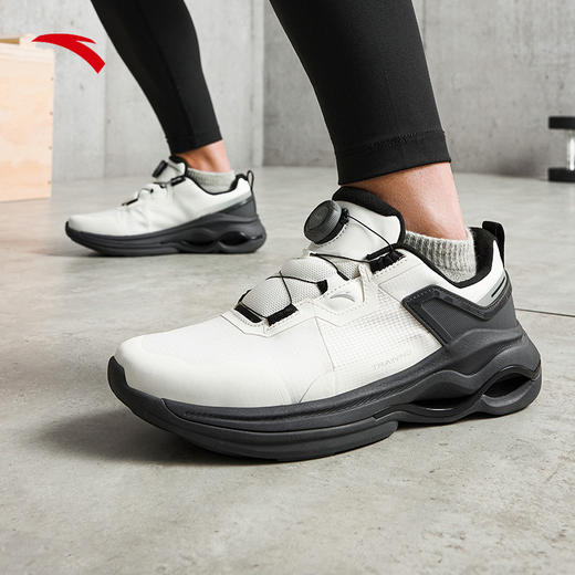 【39断码】安踏训练鞋男2023秋季新款旋钮缓震软底综训健身运动鞋112347720【库存有限，如无货将做退款，介意慎拍！】 商品图0