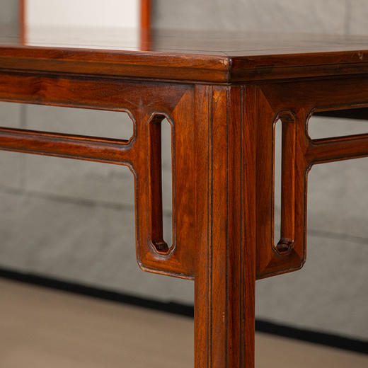 二十世纪 红木攒接牙子画桌 商品图3