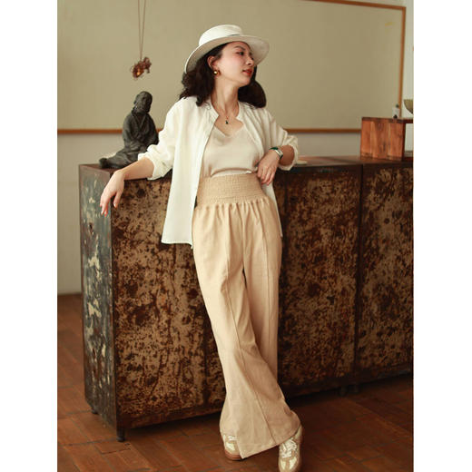 【抖音专属】衬衣（21710804凝脂） 商品图1