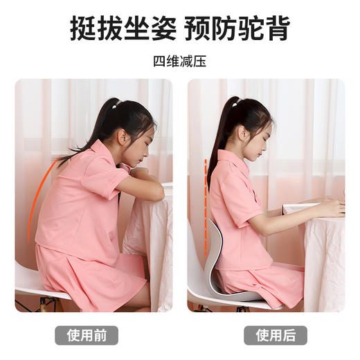 【出口欧美日本】思菲其思菲矫姿坐垫，第2代和第四代，一秒防驼背，久坐不累 商品图3