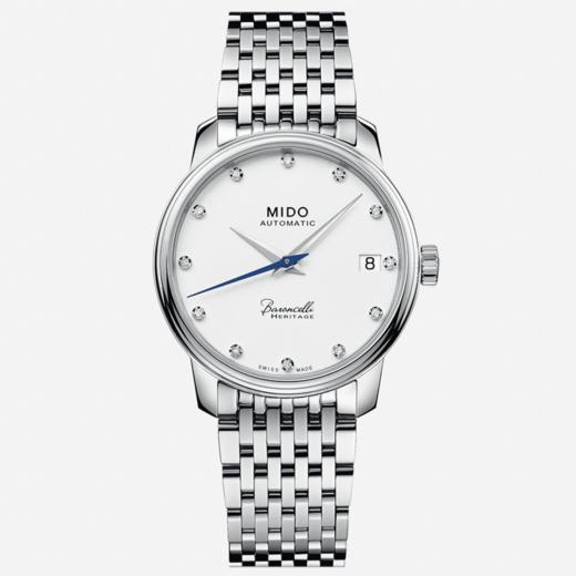 美度 MIDO 贝伦赛丽典藏系列超薄真钻女士腕表 M027.207.11.016.00 商品图0