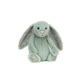 Jellycat 花耳朵系列 邦尼兔 青色 18cm