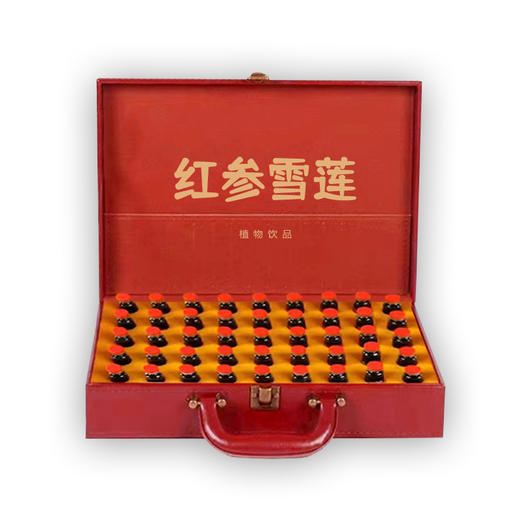 【红参雪莲饮品】轻养元气 活力畅饮  忙碌时刻 安心养护 600ml(10ml*60支） 商品图3