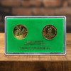 【沈阳造币】1990年第十一届亚运会特制铜镀金纪念章（一套2枚） 商品缩略图2