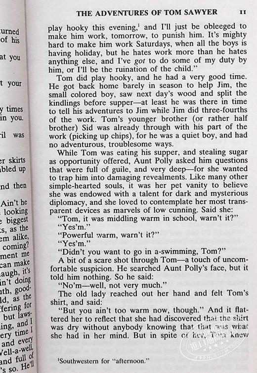 【中商原版】汤姆索亚历险记&哈克贝利·费恩历险记 英文原版 The Adventures of Tom Sawyer & Adventures of Huckleberry Finn 马克·吐温 商品图5