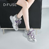 DFuse迪芙斯2022冬季新款牛皮厚底增高老爹鞋运动鞋女DF24118540 商品缩略图13