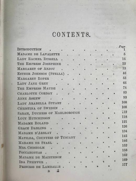 约19世纪后期 五十位著名女性 配多幅木版画插图 漆布精装36开 商品图4