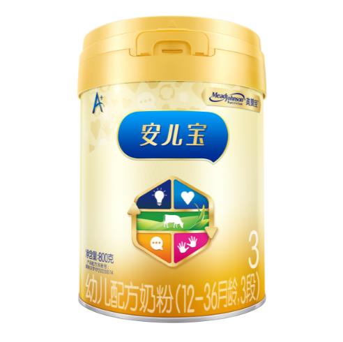 美赞臣安儿宝幼儿配方奶粉罐装(12-36月龄）3段800g 商品图0