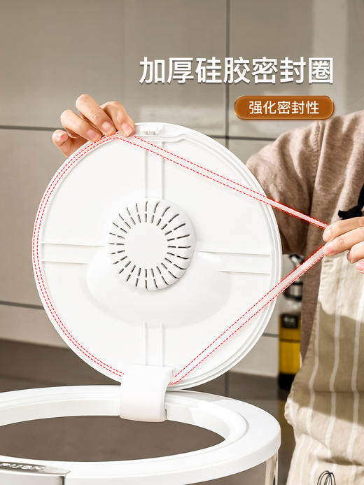 【优越的储存能力，确保食品的品质和口感！】星优米桶家用防虫防潮密封食品级储米箱米缸厨房装大米面粉储存罐.ry 商品图1