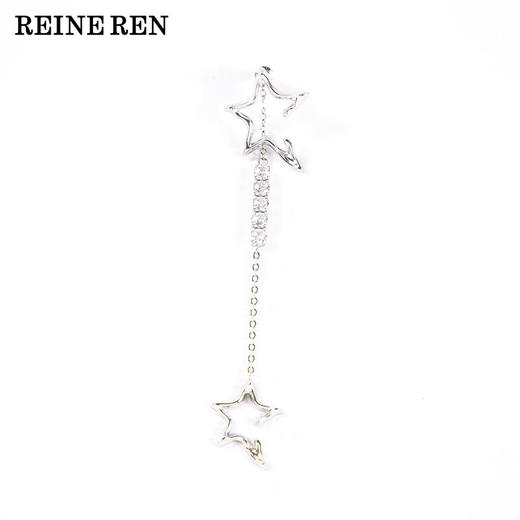 不对称立体星星多戴法耳饰 商品图3