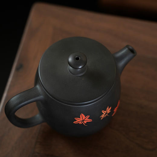 建水紫陶闲室壶 手工泡茶壶家用功夫茶具单壶 商品图13