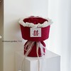 【新款热卖】小香风订婚布/古典红宽条 /复古丝绒布/定型片 商品缩略图3
