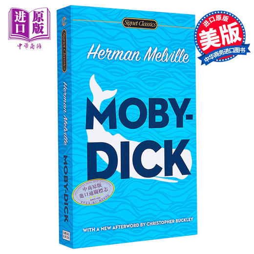 【中商原版】白鲸 英文原版 Signet Classics: Moby- Dick 赫尔曼·梅尔维尔 Herman Melville 商品图0