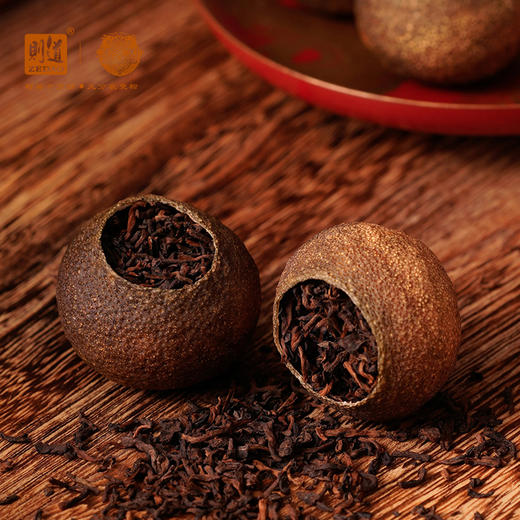 【柑普】曼松青柑  曼松熟茶+新会有机青柑 商品图4