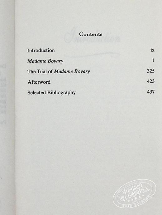 【中商原版】包法利夫人 英文原版 Madame Bovary /Gustave Flaubert/Signet Classics 福楼拜 经典文学 商品图4