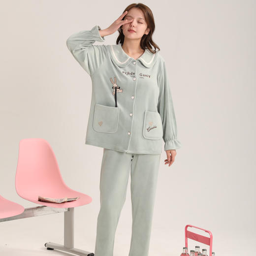 【169元1套】女士海岛绒开衫套装-6234205 商品图2