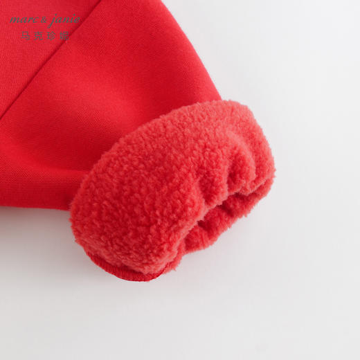 【加绒】马克珍妮冬装新款女童小龙人保暖宽松运动卫衣上衣232083 商品图4