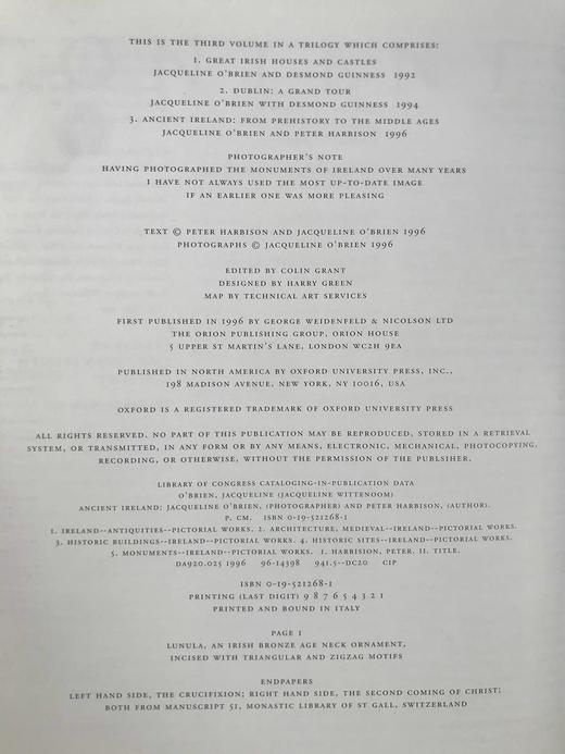 古代爱尔兰图集 数百幅彩色插图 精装大16开 商品图3