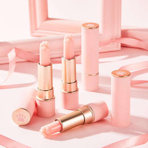 抖音热卖款【奢华宠猫爪沁润口红】秋冬保湿滋润防干  猫爪变色膏  唇部护理 商品图3