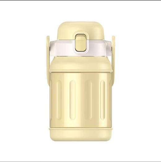 邻舍卡迪亚保温杯大容量600ml不锈钢保温壶带手提保温杯 商品图2