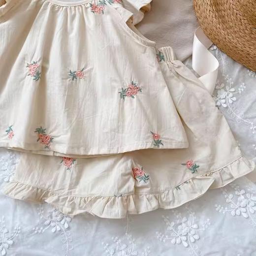 裁缝学苑TS13女童装套装纸样儿童小飞袖背心短裤做衣服服装打板图 商品图3