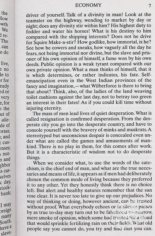 【中商原版】瓦尔登湖 英文原版 Signet Classics: Walden and Civil Disobedience (150th Anniversary) 商品图6