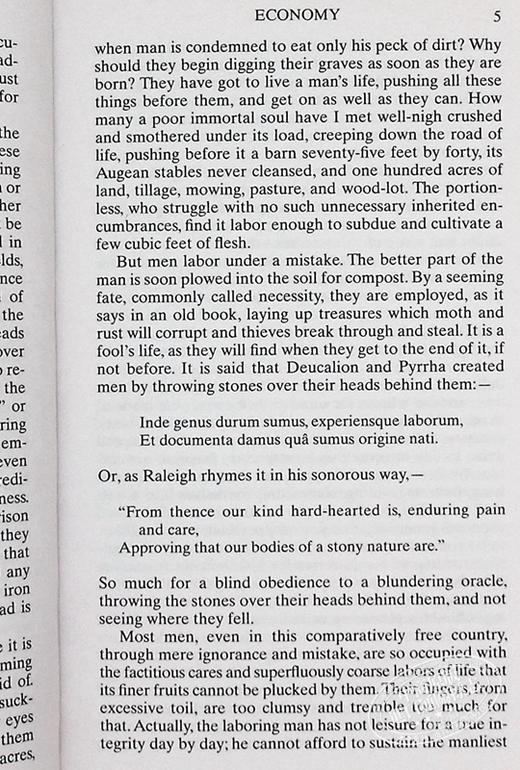 【中商原版】瓦尔登湖 英文原版 Signet Classics: Walden and Civil Disobedience (150th Anniversary) 商品图5